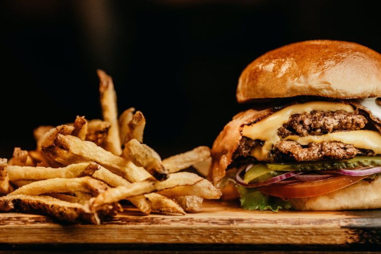 Burger with Fries